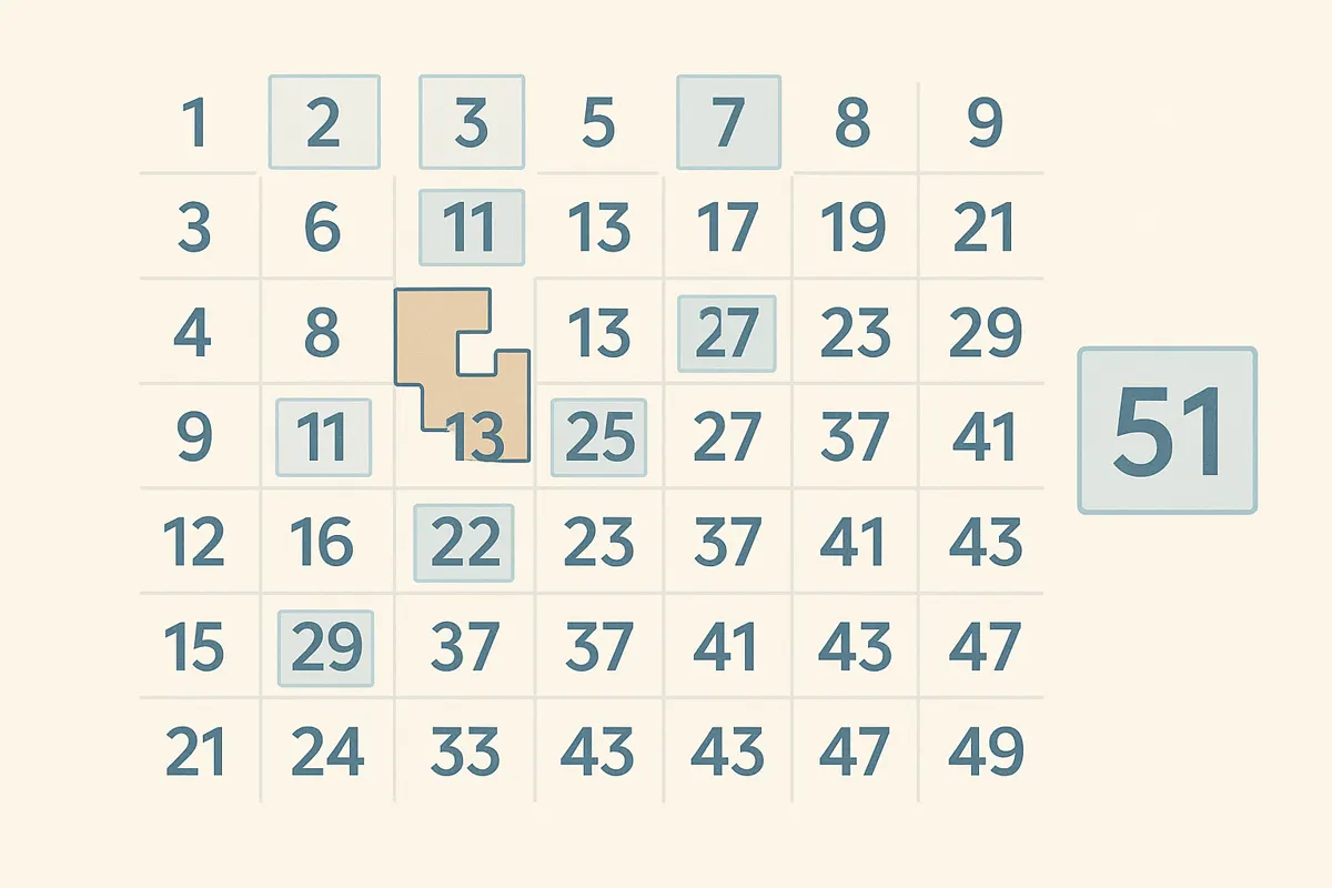 Is 51 a Prime Number? The Clear Answer, Factorization, and Explanation